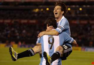 messi aguero higuain score in rush for argentina... messi aguero higuain score in rush for argentina...