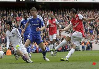 arsenal draws 0 0 with chelsea in premier league... arsenal draws 0 0 with chelsea in premier league...
