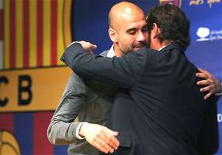 barca players urged guardiola to stay - India TV barca players urged guardiola to stay - India TV