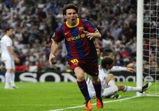 barcelona beat real madrid 2 0 messi scores both... barcelona beat real madrid 2 0 messi scores both...