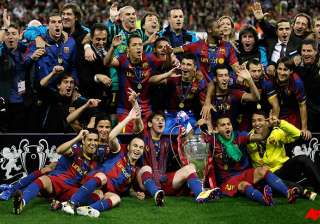 barcelona lifts european cup crushes man utd 3 1... barcelona lifts european cup crushes man utd 3 1...