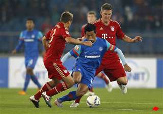 bayern munich crush india 4 0 in baichung bhutia... bayern munich crush india 4 0 in baichung bhutia...