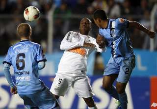 bolivar beats santos 2 1 in copa libertadores -... bolivar beats santos 2 1 in copa libertadores -...