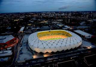 brazil inaugurates another world cup stadium -... brazil inaugurates another world cup stadium -...