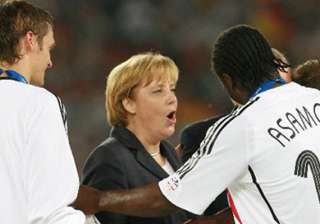 chancellor angela merkel to visit german team -... chancellor angela merkel to visit german team -...