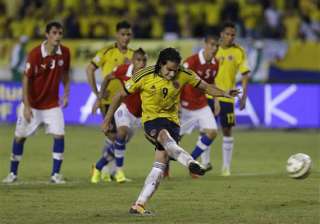 colombia enters world cup ecuador chile in queue... colombia enters world cup ecuador chile in queue...