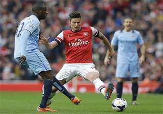 epl arsenal prevents man city going top with 1 1... epl arsenal prevents man city going top with 1 1...