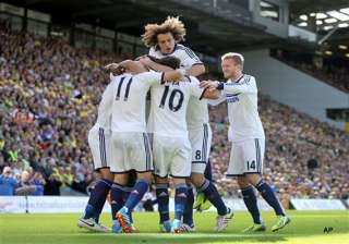 english premier league late goals give chelsea 3... english premier league late goals give chelsea 3...