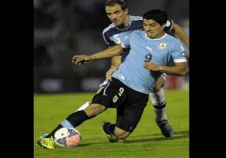 fifa world cup suarez jogs on field for first... fifa world cup suarez jogs on field for first...