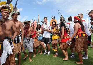 fifa world cup miroslav klose gets native dance... fifa world cup miroslav klose gets native dance...