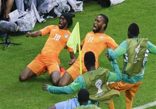 fifa world cup knockout stage in sight for ivory... fifa world cup knockout stage in sight for ivory...