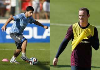 fifa world cup suarez returns from injury rooney... fifa world cup suarez returns from injury rooney...