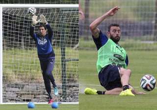 fifa world cup italy s buffon and barzagli still... fifa world cup italy s buffon and barzagli still...