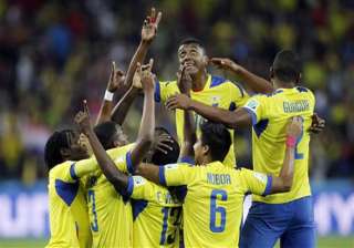 fifa world cup ecuador comes from behind to beat... fifa world cup ecuador comes from behind to beat...