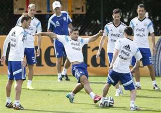 fifa world cup argentina prepare for iran match -... fifa world cup argentina prepare for iran match -...