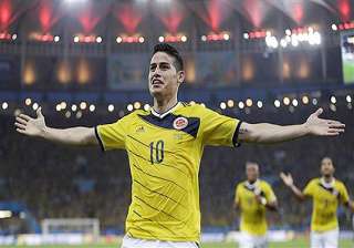 fifa world cup colombia leads uruguay 1 0 at... fifa world cup colombia leads uruguay 1 0 at...