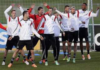 german world cup preparations begin against chile... german world cup preparations begin against chile...