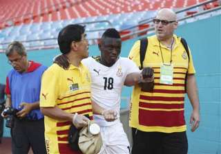 ghana wins warmup before world cup opener - India... ghana wins warmup before world cup opener - India...