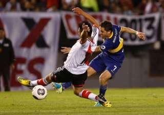 gigliotti goal gives boca 1 0 win over river... gigliotti goal gives boca 1 0 win over river...