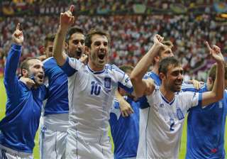 greece beats russia 1 0 to earn quarterfinal spot... greece beats russia 1 0 to earn quarterfinal spot...