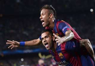 neymar nets 2 as barca beats psg 2 0 to reach cl... neymar nets 2 as barca beats psg 2 0 to reach cl...