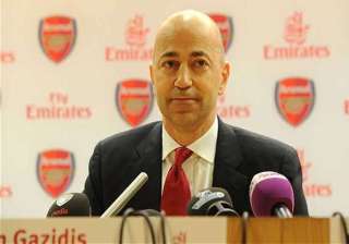 arsenal ceo not happy with season top 4 to become... arsenal ceo not happy with season top 4 to become...