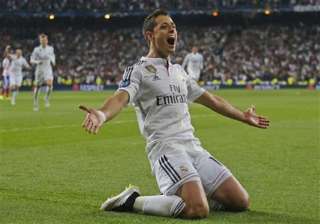 hernandez goal puts real madrid into champions... hernandez goal puts real madrid into champions...