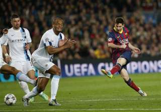 messi guides barca past city into champs - India... messi guides barca past city into champs - India...