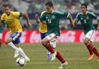 mexico beats brazil 2 0 in qualifying warm up -... mexico beats brazil 2 0 in qualifying warm up -...