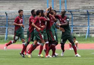 mohammedan sporting hold mohun bagan to goal less... mohammedan sporting hold mohun bagan to goal less...