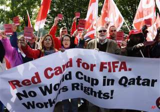 qatar world cup fifa agrees to set up task force... qatar world cup fifa agrees to set up task force...