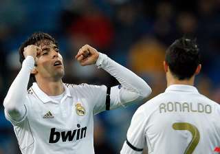 ronaldo kaka guide madrid past apoel into cl semi... ronaldo kaka guide madrid past apoel into cl semi...