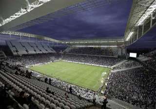 sao paulo stadium hosts final world cup test -... sao paulo stadium hosts final world cup test -...