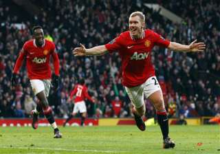 scholes goal helps man united beat bolton 3 0 -... scholes goal helps man united beat bolton 3 0 -...