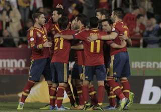 spain beats belarus 1 point away from world cup -... spain beats belarus 1 point away from world cup -...