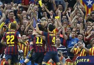 spanish league neymar leads barcelona to 2 1 win... spanish league neymar leads barcelona to 2 1 win...