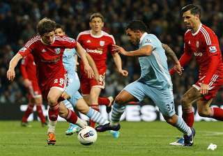 tevez scores 3 as man city beats norwich 6 1 -... tevez scores 3 as man city beats norwich 6 1 -...