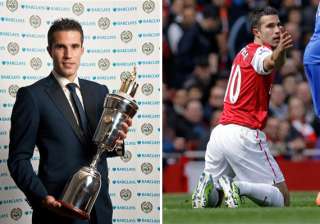 van persie scoops player of year award in england... van persie scoops player of year award in england...