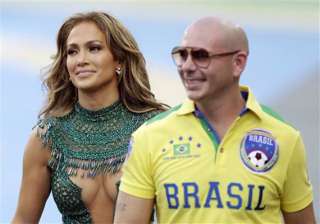 world cup kicks off in style with pitbull and jlo... world cup kicks off in style with pitbull and jlo...