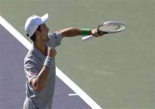 djokovic beats federer to win indian wells title... djokovic beats federer to win indian wells title...