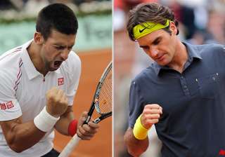 djokovic federer come back set french rematch -... djokovic federer come back set french rematch -...