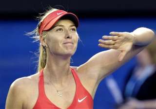 australian open 2015 sharapova easily through to... australian open 2015 sharapova easily through to...