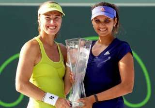 miami open sania mirza wins 25th career doubles... miami open sania mirza wins 25th career doubles...
