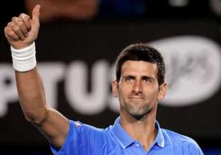 australian open 2015 novak djokovic enters... australian open 2015 novak djokovic enters...