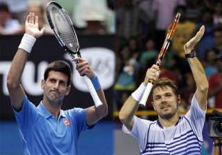 australian open djokovic wawrinka advance to 2nd... australian open djokovic wawrinka advance to 2nd...