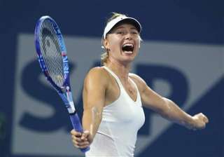 sharapova wins brisbane title federer set for a... sharapova wins brisbane title federer set for a...