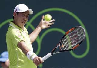 top seeded nishikori eases past at gabashvili in... top seeded nishikori eases past at gabashvili in...