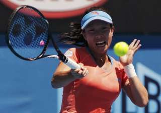 chinese zheng jie crashes out of australian open... chinese zheng jie crashes out of australian open...