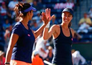 sania martina enter miami open final - India TV sania martina enter miami open final - India TV