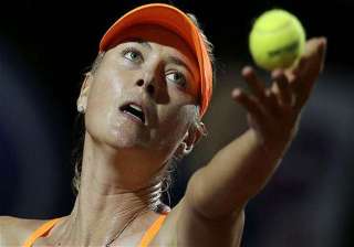 us open maria sharapova out with shoulder injury... us open maria sharapova out with shoulder injury...